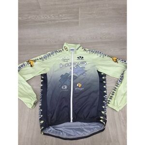Voler Rock Lobster Cycling Jacket Men's M Green Multicolor Lightweight Race Bike